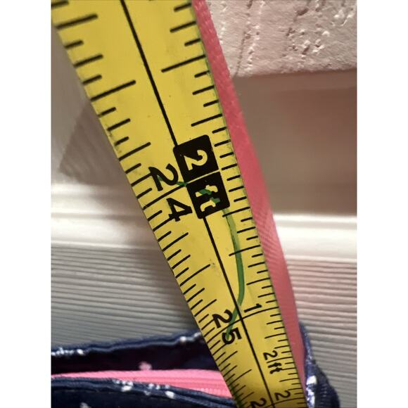 Vera Bradley Sea Turtle Blue/Pink Crossbody Bag - Picture 10 of 11